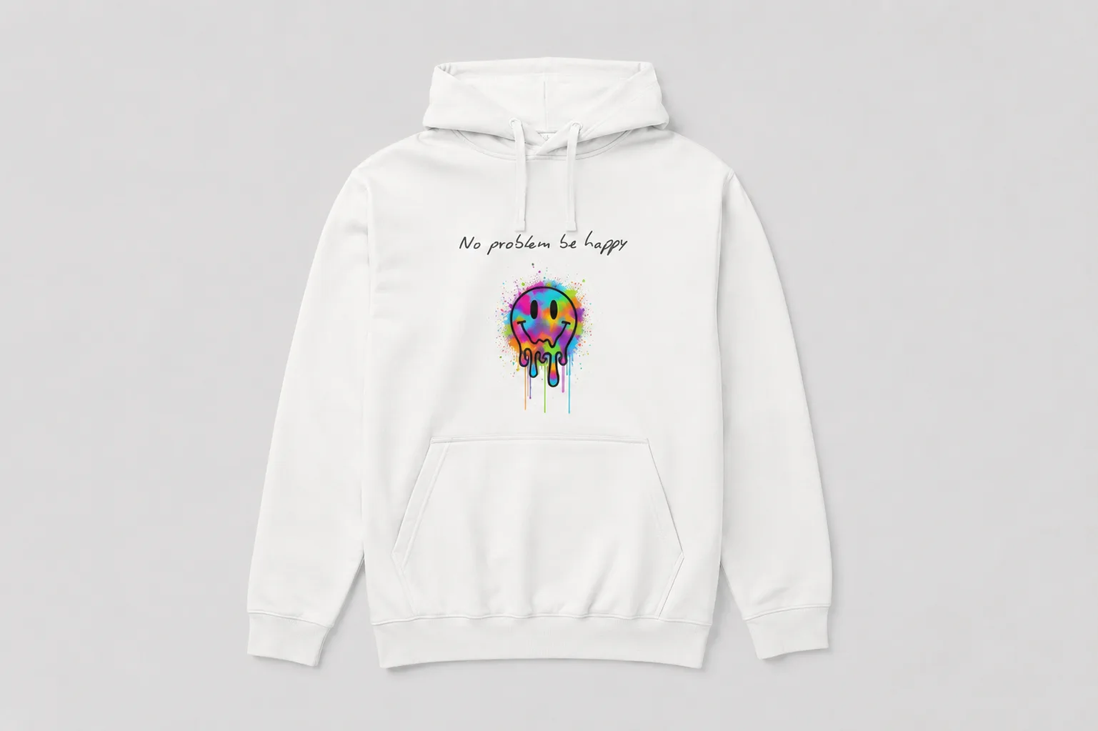 Sudadera No problem Be Happy