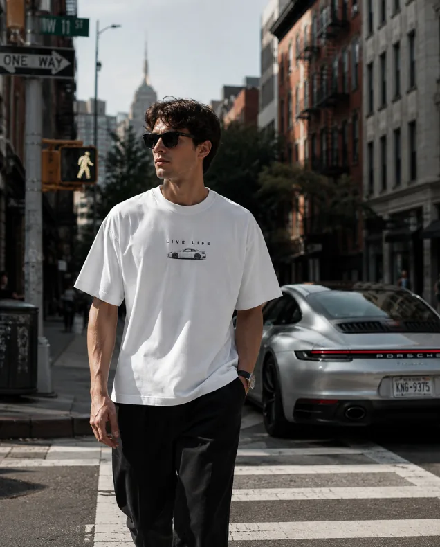 Camiseta Coche Live Life