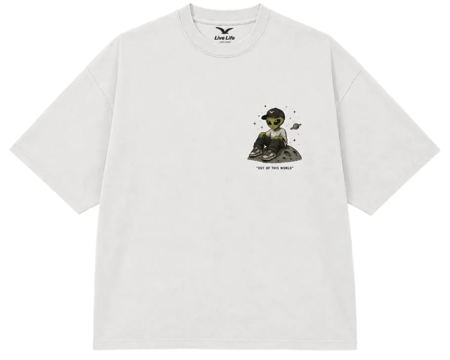 Camiseta Alien Live LIfe